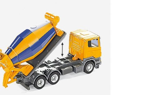 CEMENT MIXER DIE-CAST TOY - 1:87 SCALE - 1896