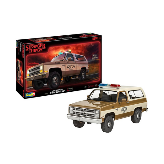 REVELL 1985 CHEVROLET K5 BLAZER STRANGER THINGS MODEL CAR