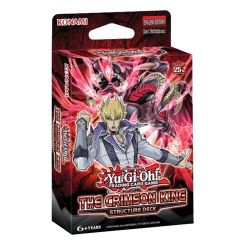 YU-GI-OH! THE CRIMSON KING STRUCTURE DECK - KON16175