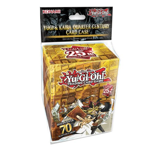 YU-GI-OH! YUGI & KAIBA QUARTER CENTURY CARD CASE - KON16580 