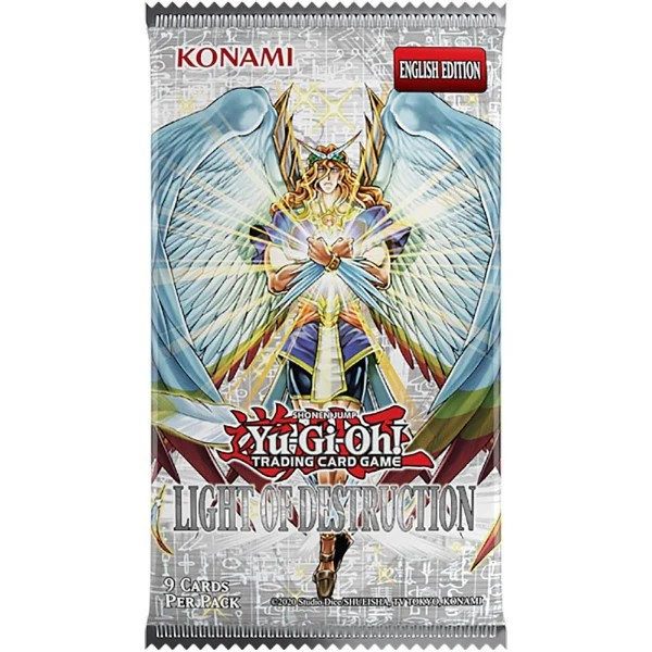 YU-GI-OH! LIGHT OF DESTRUCTION BOOSTER PACK - KON18668 