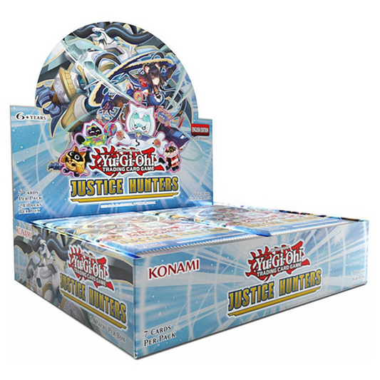 YU-GI-OH! JUSTICE HUNTERS BOOSTER BOX - KON19273