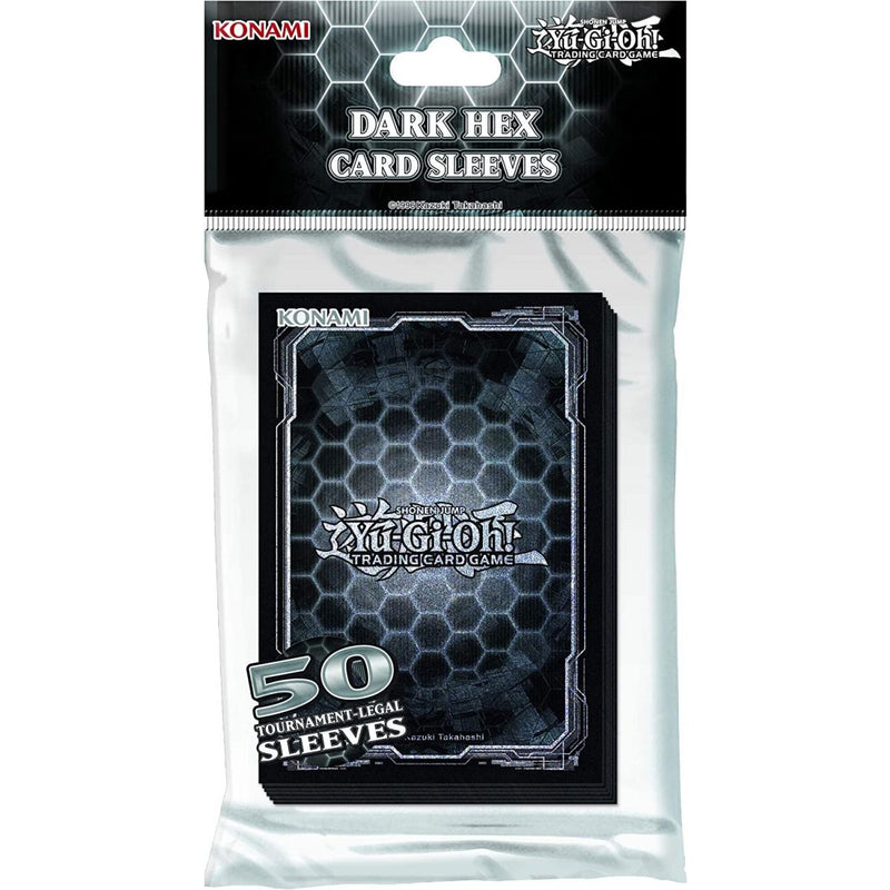 YU-GI-OH! DARK HEX CARD SLEEVES 50PK - KON74149 