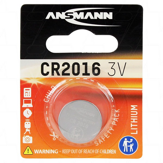 ANSMANN CR 2016 SINGLE-USE BATTERY CR2016 LITHIUM-ION (LI-ION) - CR2016