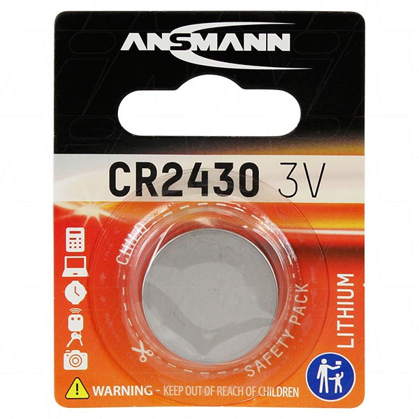 ANSMANN CR2430 BATTERY - 59006-2430