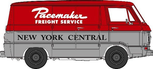 BREKINA AUTOMODELLE 34363 1:87 DODGE A 100 CARGO VAN - NEW YORK CENTRA - 34363