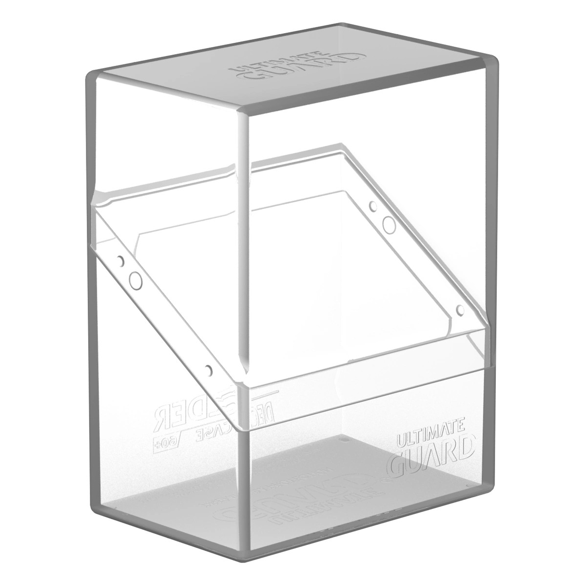 ULTIMATE GUARD DECK BOX BOULDER 60+ TRANSPARENT - UGD010887