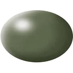 REVELL SOLID SILK MATT ENAMEL PAINT - OLIVE GREEN - 32361