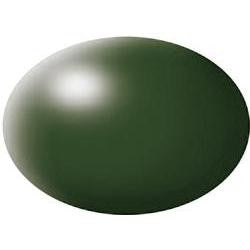 REVELL SOLID SILK MATT ENAMEL PAINT - DARK GREEN - 32363