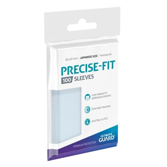 ULTIMATE GUARD INNER SLEEVE JAPENESE SIZE PRECISE FIT (100) - UGD010070