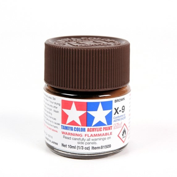 TAMIYA ACRYLIC X-9 BROWN - T81509