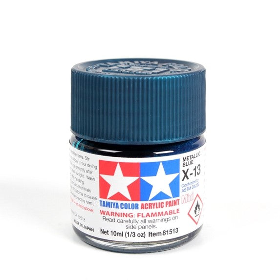 TAMIYA ACRYLIC X-13 METALILC BLUE - T81513