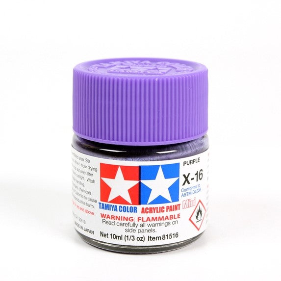 TAMIYA ACRYLIC X-16 PURPLE - T81516