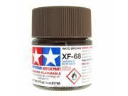 Tamiya Acrylic Flat Paint (10ml) - Nato Brown - XF-68