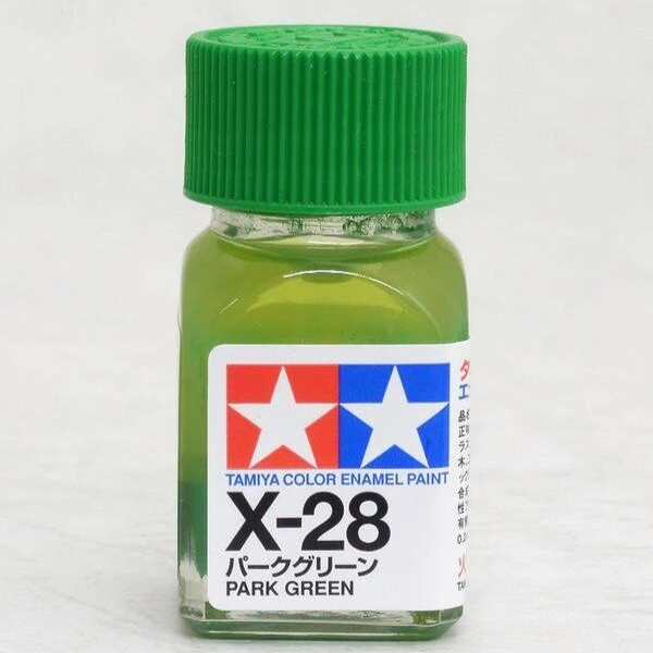 TAMIYA ENAMEL X-28 PARK GREEN - T80028