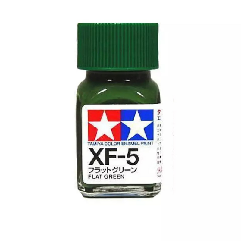 TAMIYA ENAMEL XF-5 FLAT GREEN - T80305