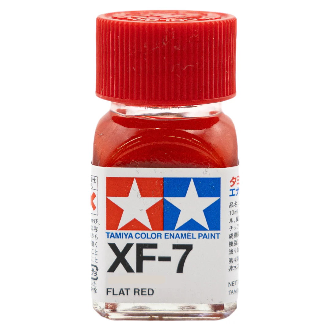 TAMIYA ENAMEL XF-7 FLAT RED (MATT) - T80307