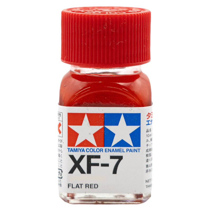 TAMIYA ENAMEL XF-7 FLAT RED (MATT) - T80307