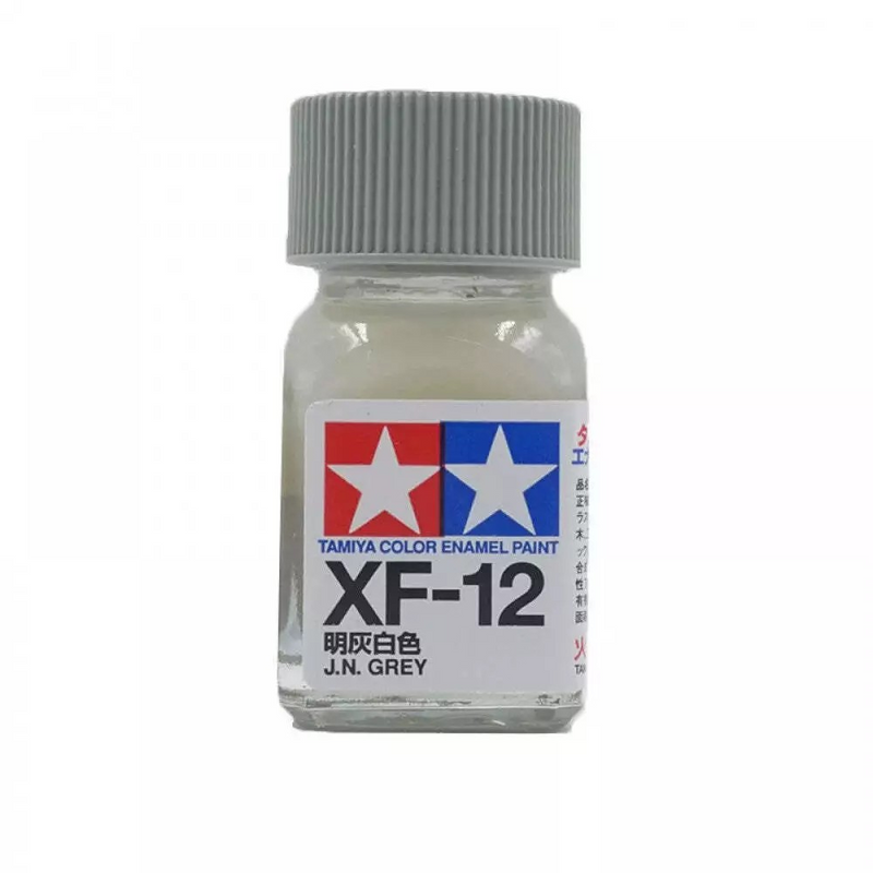 TAMIYA ENAMEL XF-12 J.N. GREY - T80312