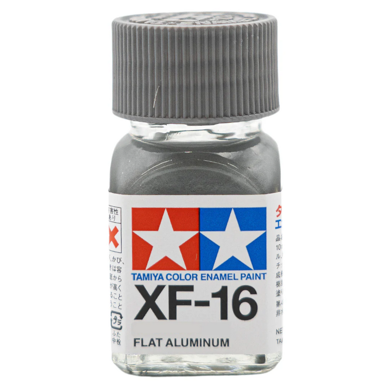 TAMIYA ENAMEL XF-16 FLAT ALUMINUM (MATT) - T80316