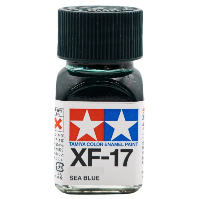 TAMIYA ENAMEL XF-17 SEA BLUE - T80317