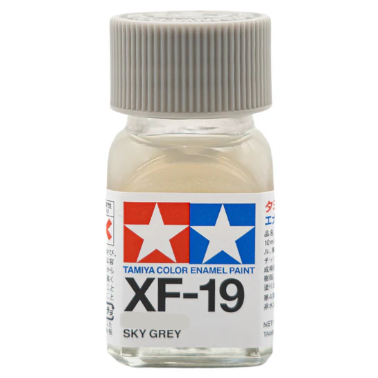 TAMIYA ENAMEL XF-19 SKY GREY (MATT) - T80319