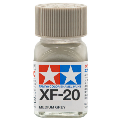 TAMIYA ENAMEL XF-20 MEDIUM GREY (MATT) - T80320