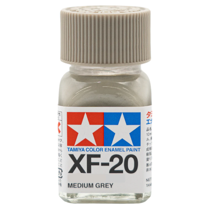 TAMIYA ENAMEL XF-20 MEDIUM GREY (MATT) - T80320