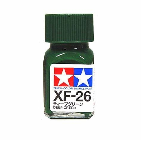 TAMIYA ENAMEL XF-26 DEEP GREEN - T80326