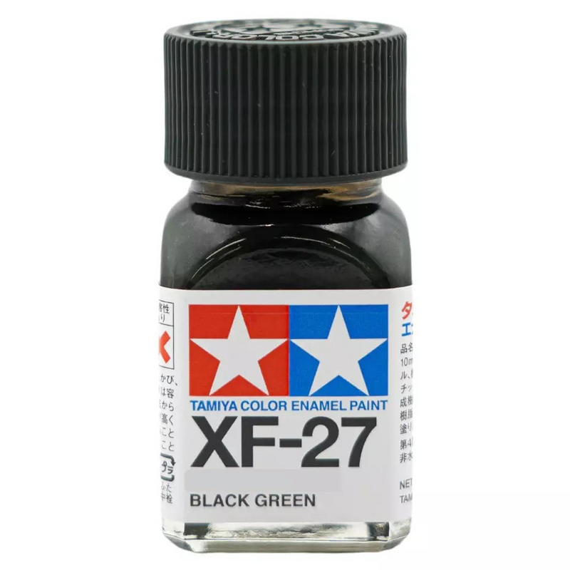 TAMIYA ENAMEL XF-27 BLACK GREEN - T80327 2