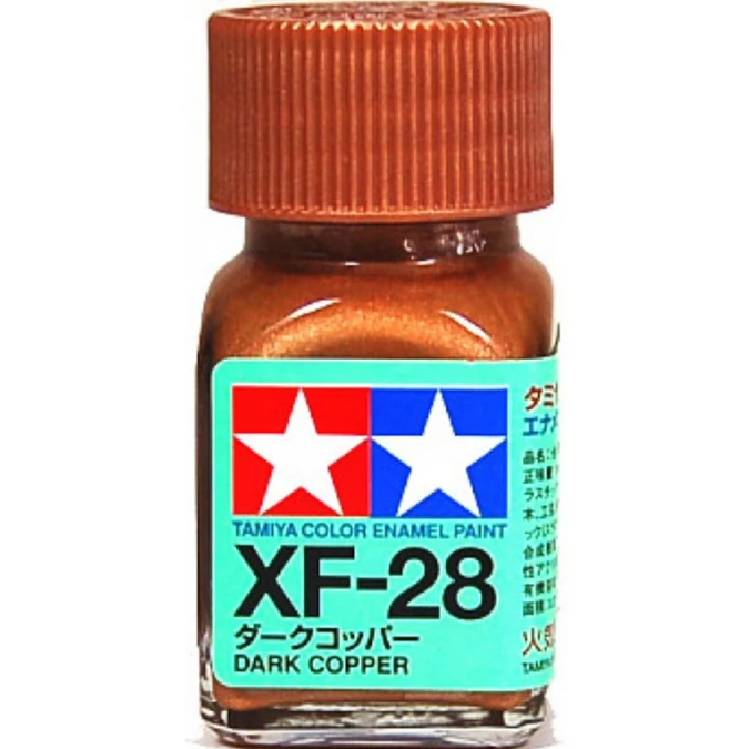 TAMIYA ENAMEL XF-28 DARK COPPER - T80328