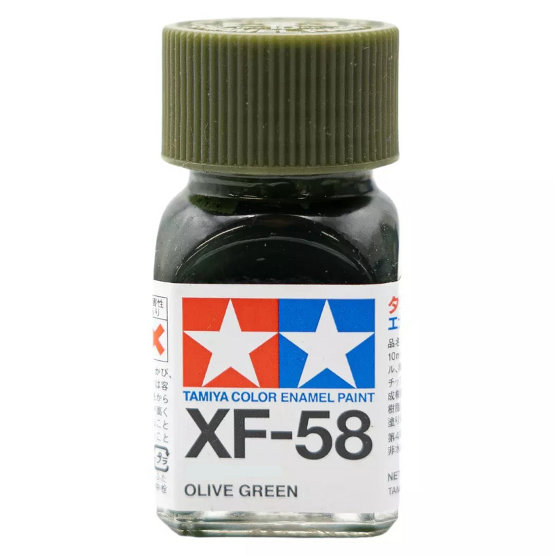 TAMIYA ENAMEL XF-58 OLIVE GREEN - T80358