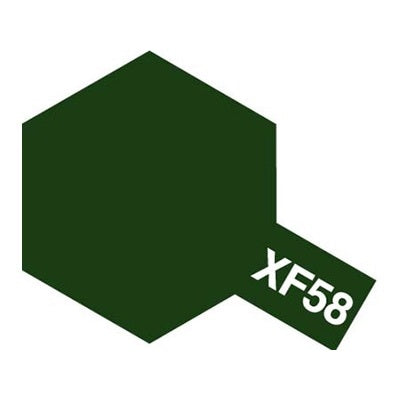 TAMIYA ENAMEL XF-58 OLIVE GREEN - T80358