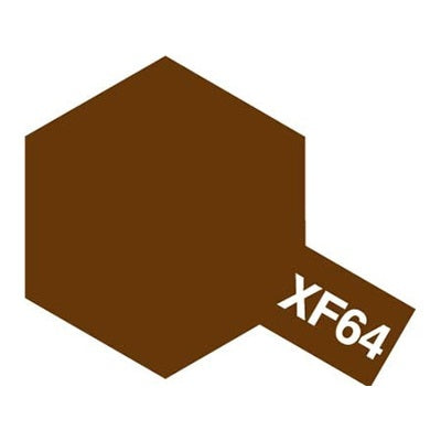 TAMIYA ENAMEL XF-64 RED BROWN (MATT) - T80364