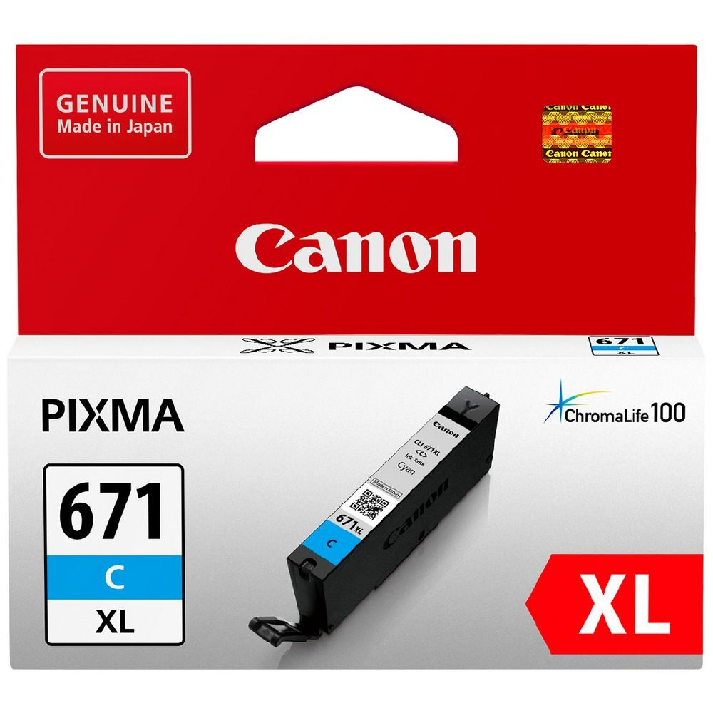 CANON 671XL CYAN INK CARTRIDGE - CI671XLC
