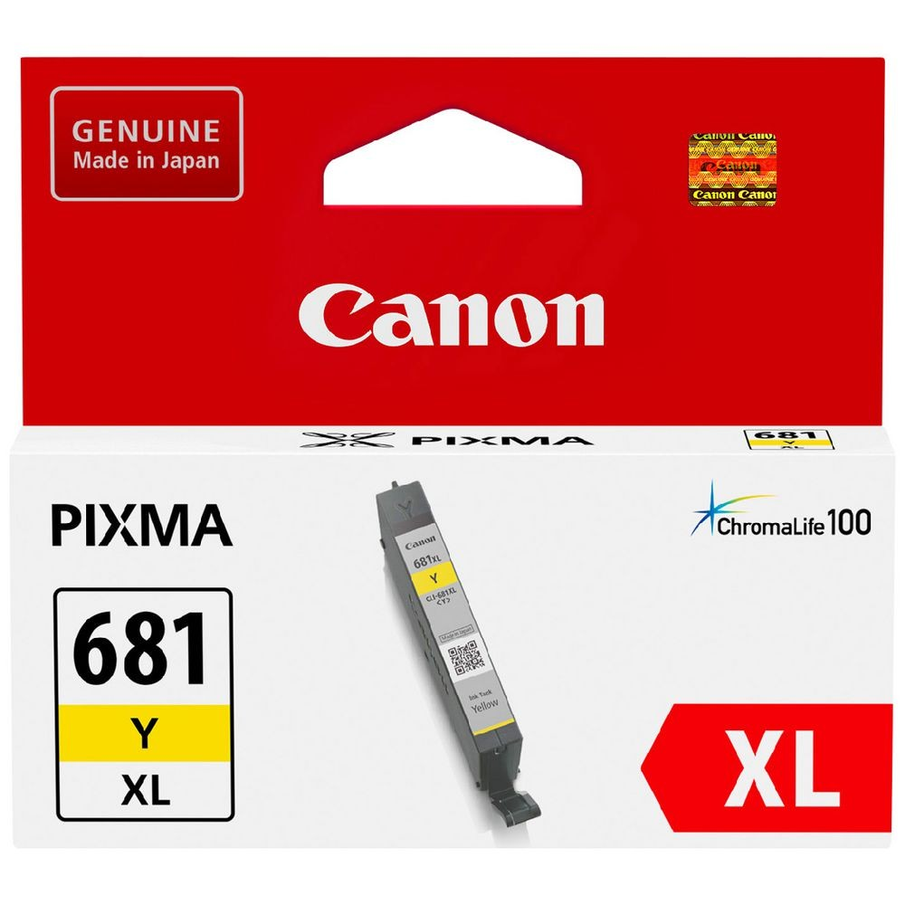 CANON 681XL YELLOW INK CARTRIDGE - CI681XLY 