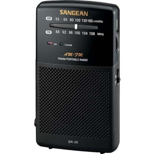 SANGEAN SR35 PORTABLE AM/FM RADIO - SR35