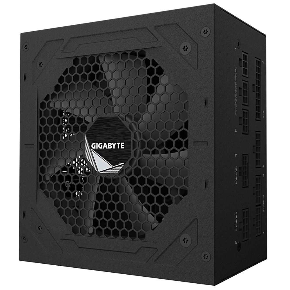 GIGABYTE 850W 80+ GOLD FULLY MODULAR PCIE GEN 5 POWER SUPPLY - GP-UD850GM-PG5-V2