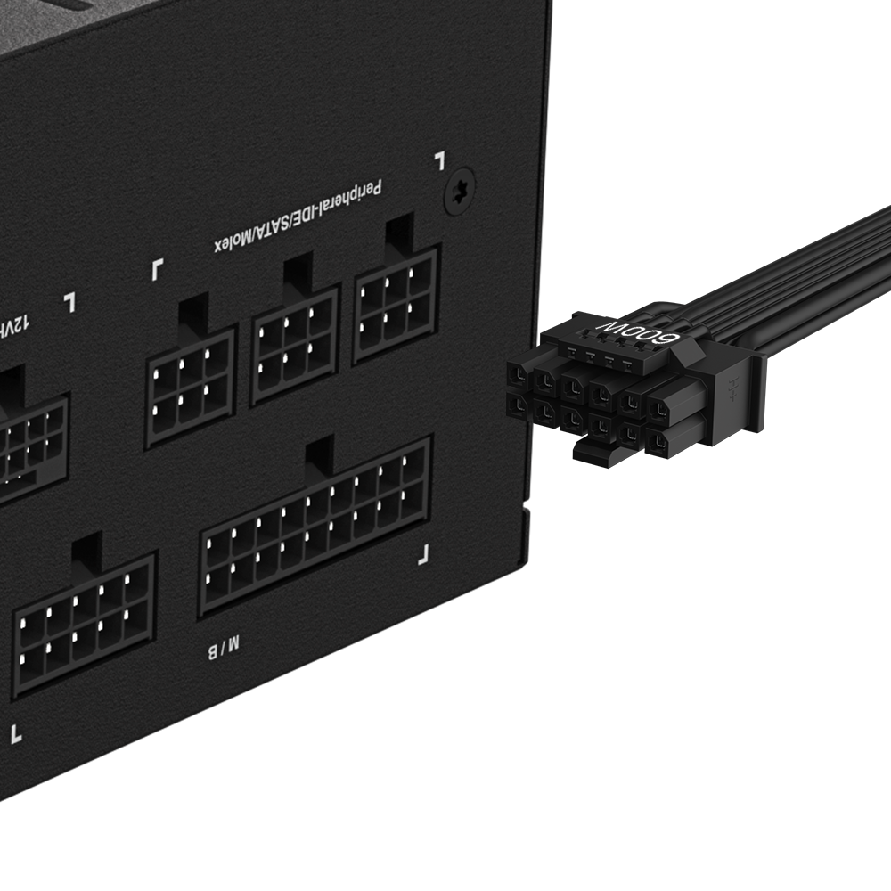 GIGABYTE 850W 80+ GOLD FULLY MODULAR PCIE GEN 5 POWER SUPPLY - GP-UD850GM-PG5-V2