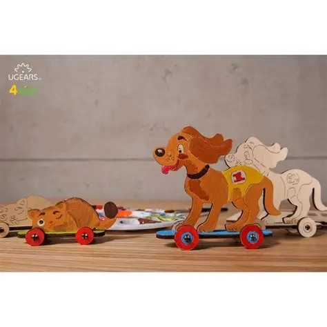 UGEARS COLOUR KITTEN AND PUPPY - 214