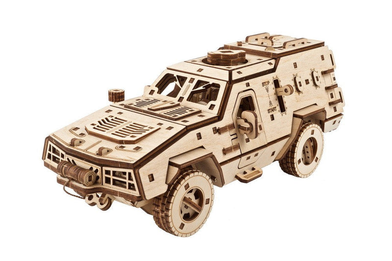 UGEARS | Dozor-B Combat Vehicle | Mechanical Wooden Model - 70190