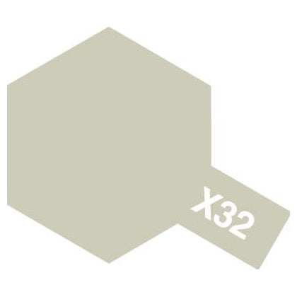 TAMIYA ACRYLIC X-32 TITANIUM SILVER - T81532