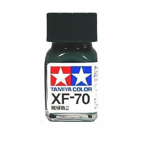 TAMIYA ENAMEL XF-70 DARK GREEN 2 (IJN) - T80370