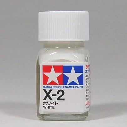 TAMIYA ENAMEL X-2 WHITE - T80002 2