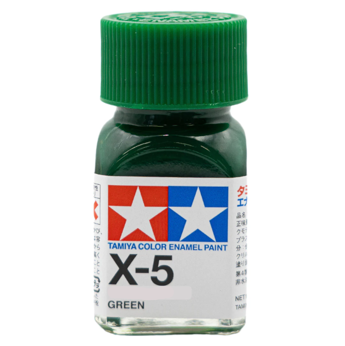 TAMIYA ENAMEL X-5 GREEN (GLOSS) - T80005