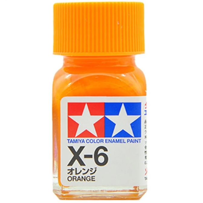 TAMIYA ENAMEL X-6 ORANGE (GLOSS) - T80006