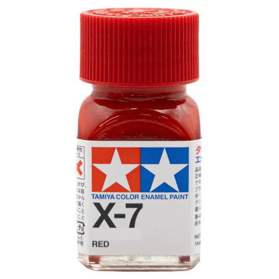 TAMIYA ENAMEL X-7 RED (GLOSS) - T80007