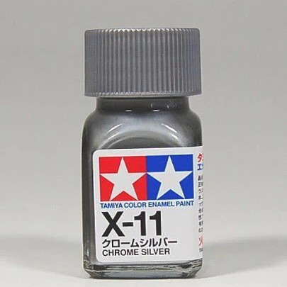 TAMIYA ENAMEL X-11 CHROME SILVER (GLOSS) - T80011