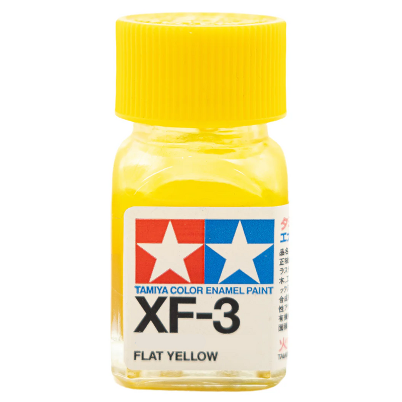 TAMIYA ENAMEL XF-3 FLAT YELLOW - T80303