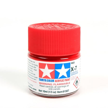 TAMIYA ACRYLIC X-7 RED - T81507